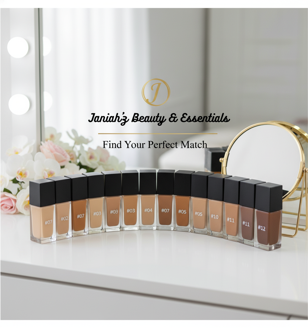 Janiah'z Beauty & Essentials Foundation 1.18 fl