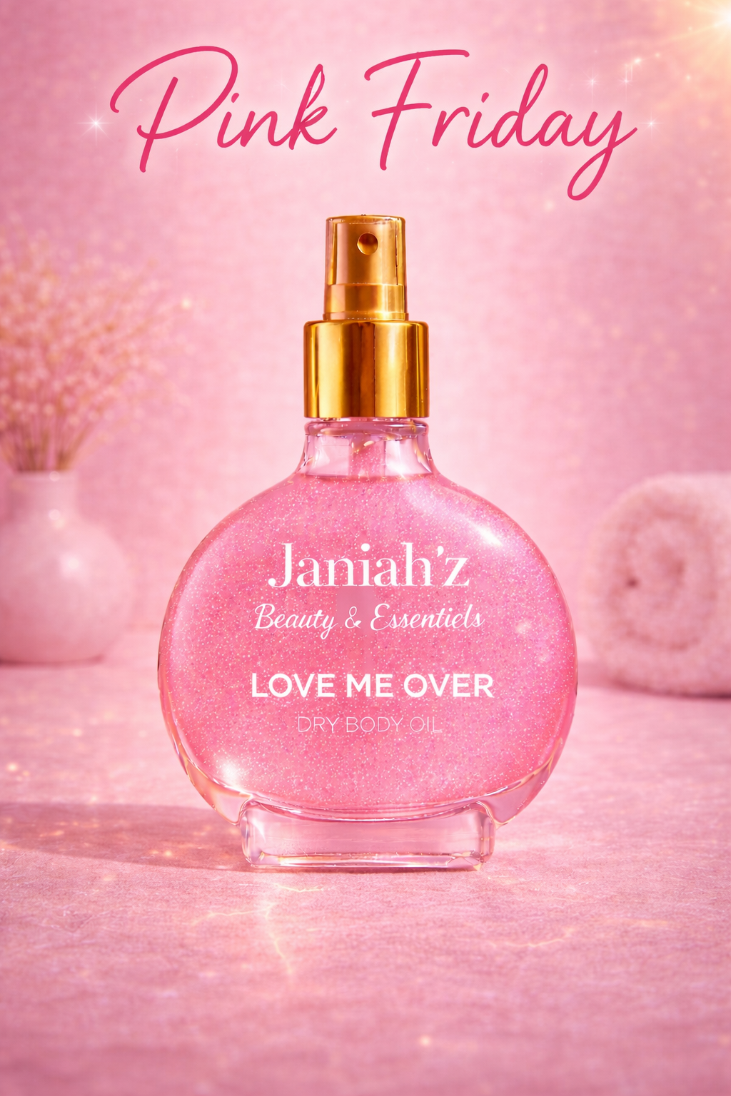 Janiah'z Beauty & Essentials Dry Body Oil Glow