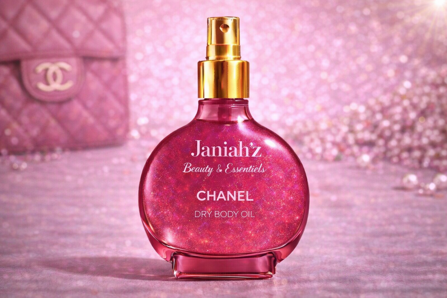 Janiah'z Beauty & Essentials Dry Body Oil Glow