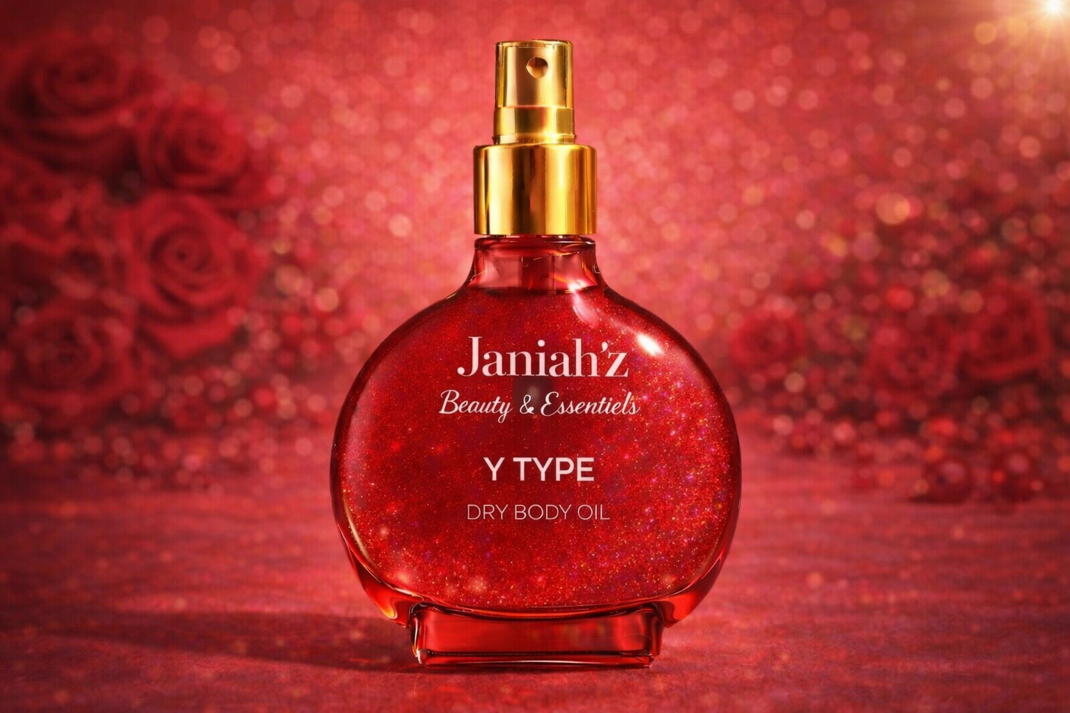 Janiah'z Beauty & Essentials Dry Body Oil Glow