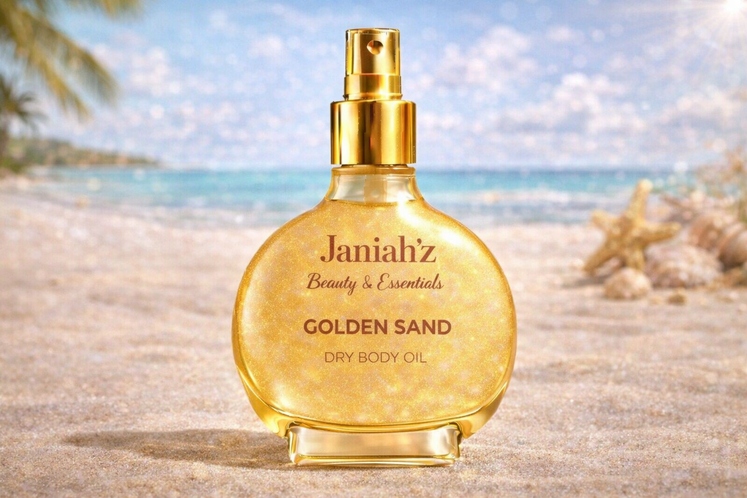 Janiah'z Beauty & Essentials Dry Body Oil Glow