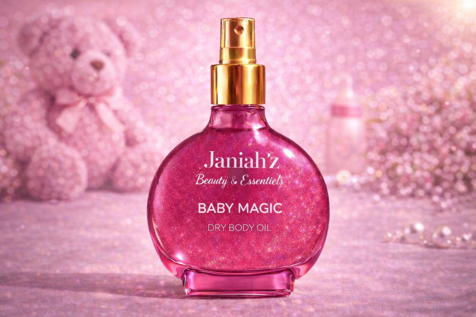 Janiah'z Beauty & Essentials Dry Body Oil Glow