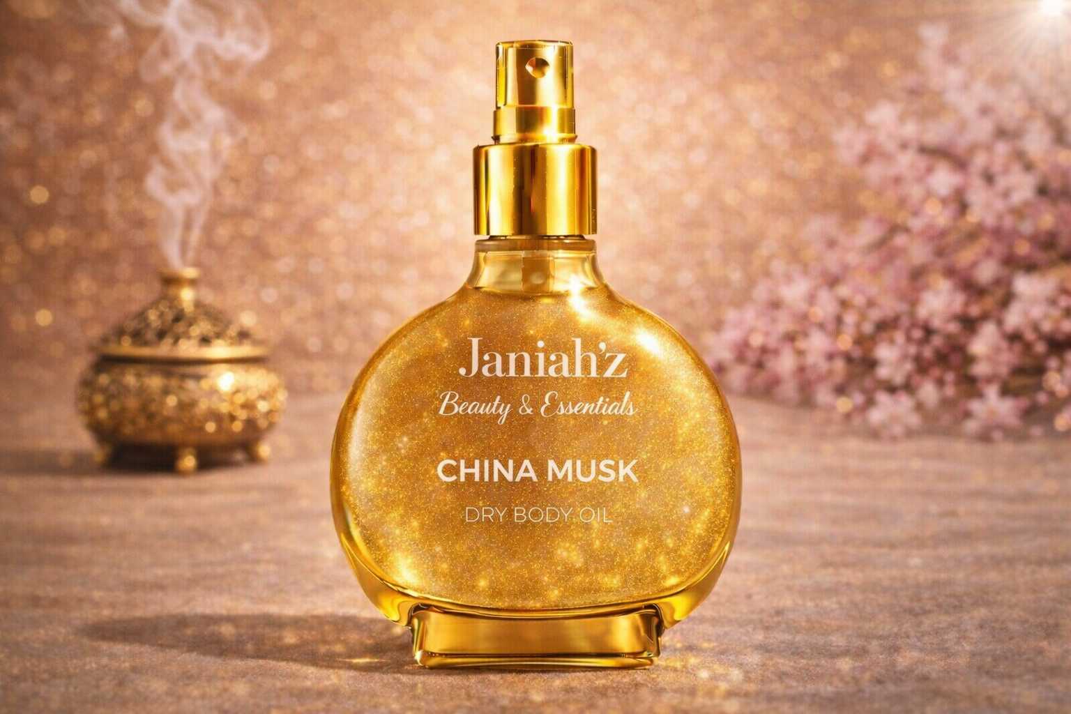 Janiah'z Beauty & Essentials Dry Body Oil Glow