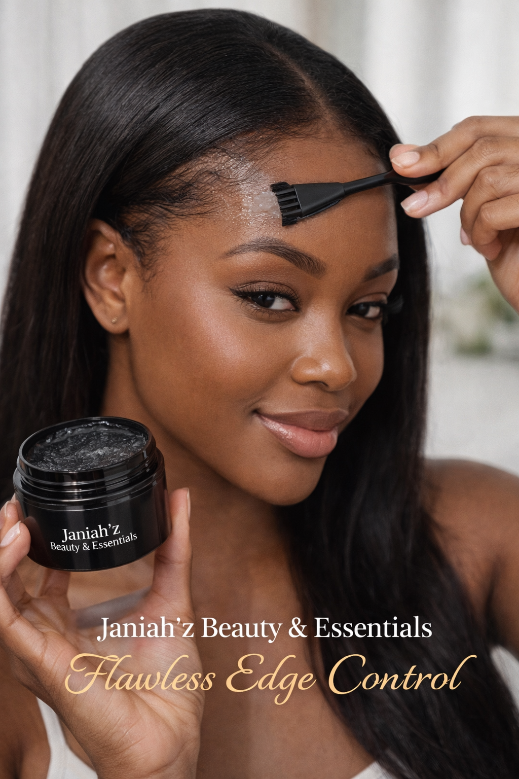 Janiah'z Beauty & Essentials edge control 4oz