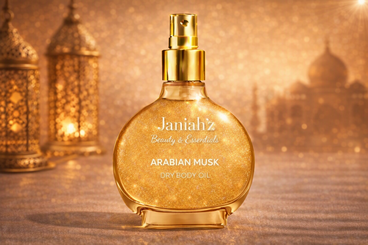 Janiah'z Beauty & Essentials Dry Body Oil Glow