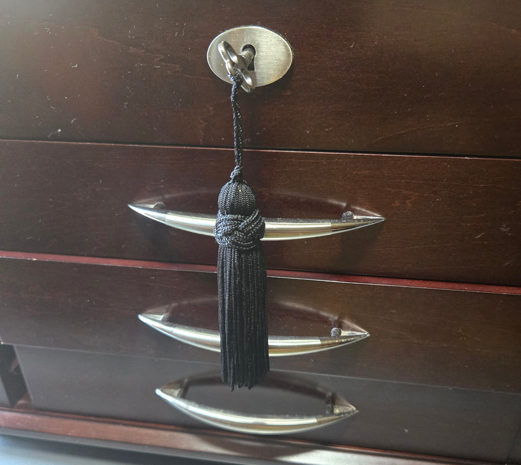 Espresso jewelry box