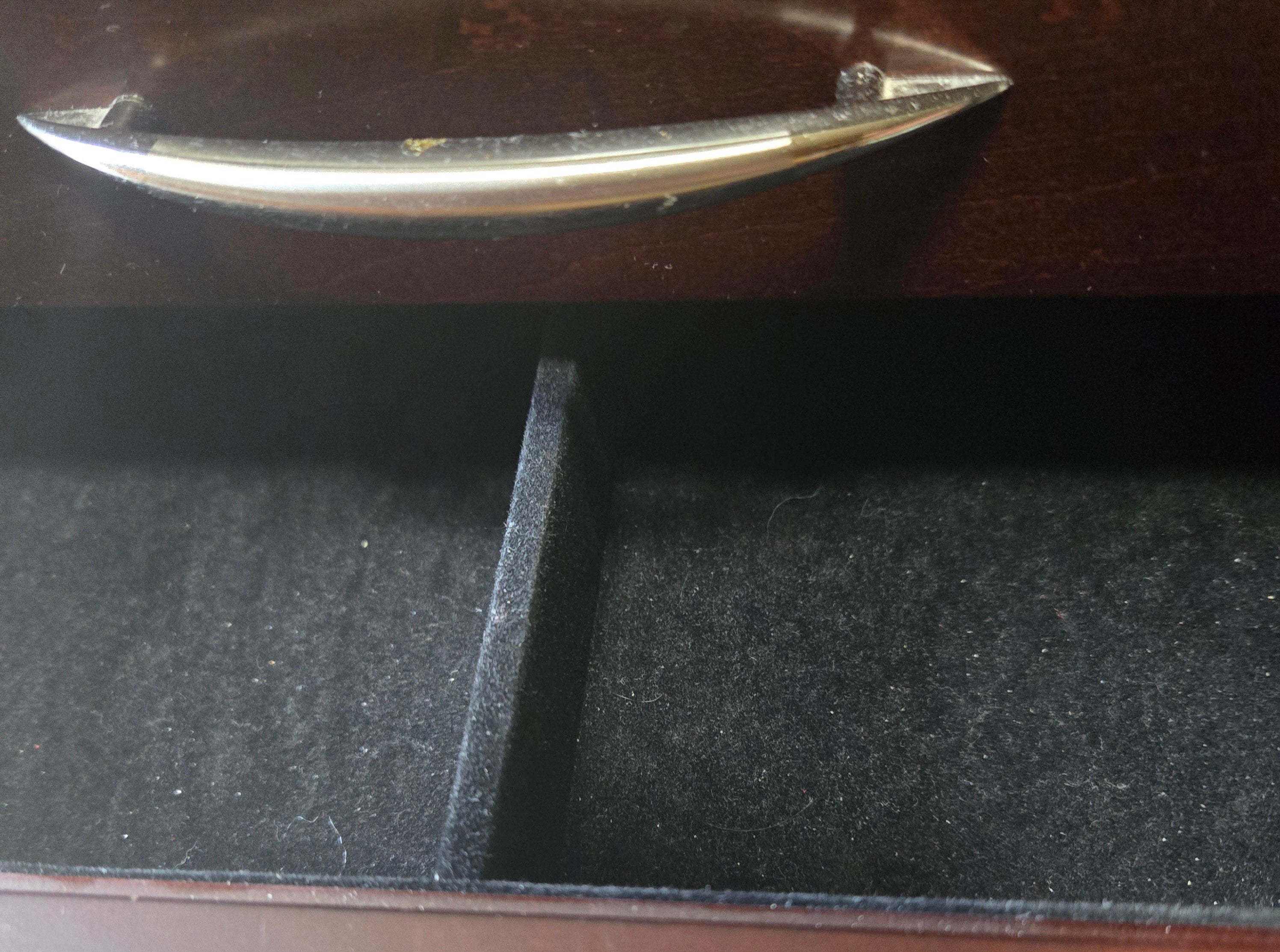 Espresso jewelry box