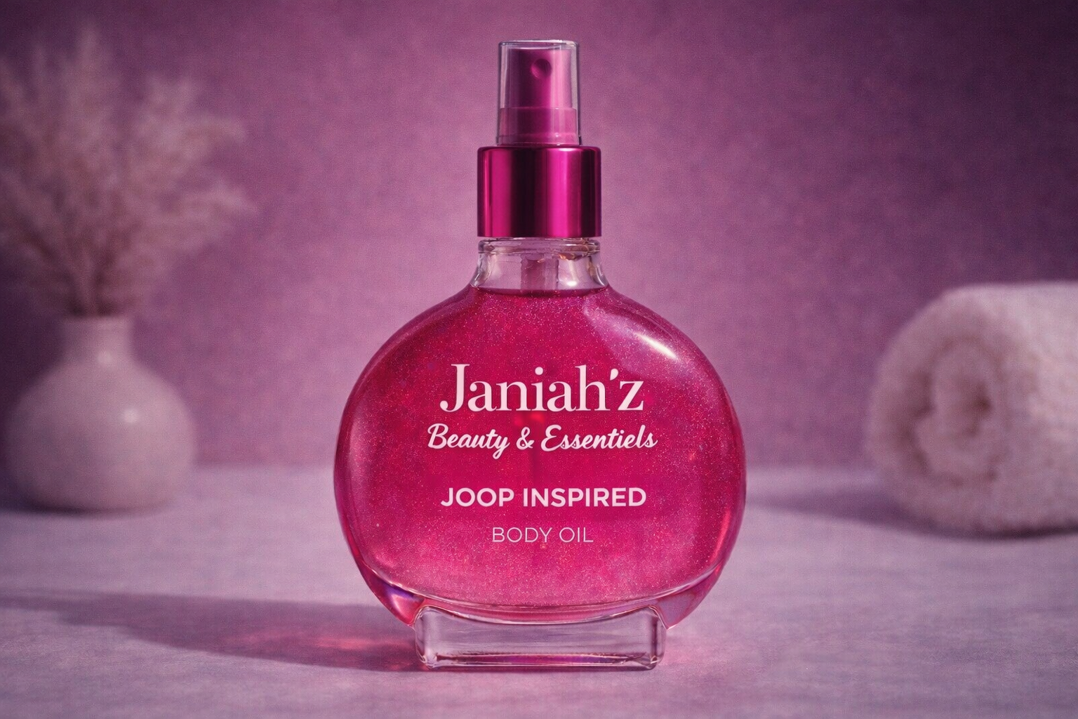 Janiah'z Beauty & Essentials Dry Body Oil Glow