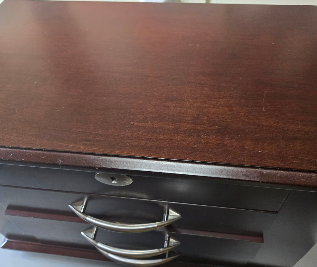 Espresso jewelry box