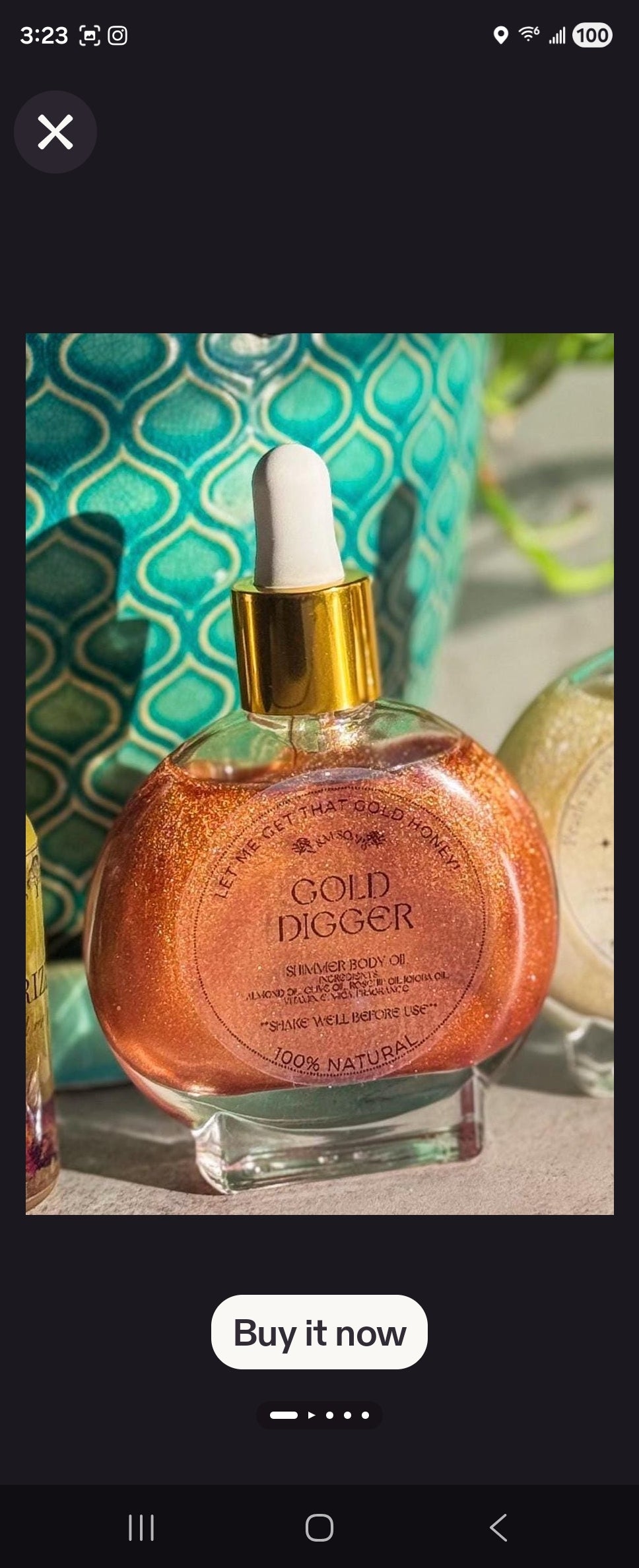 Janiah'z Beauty & Essentials Dry Body Oil Glow