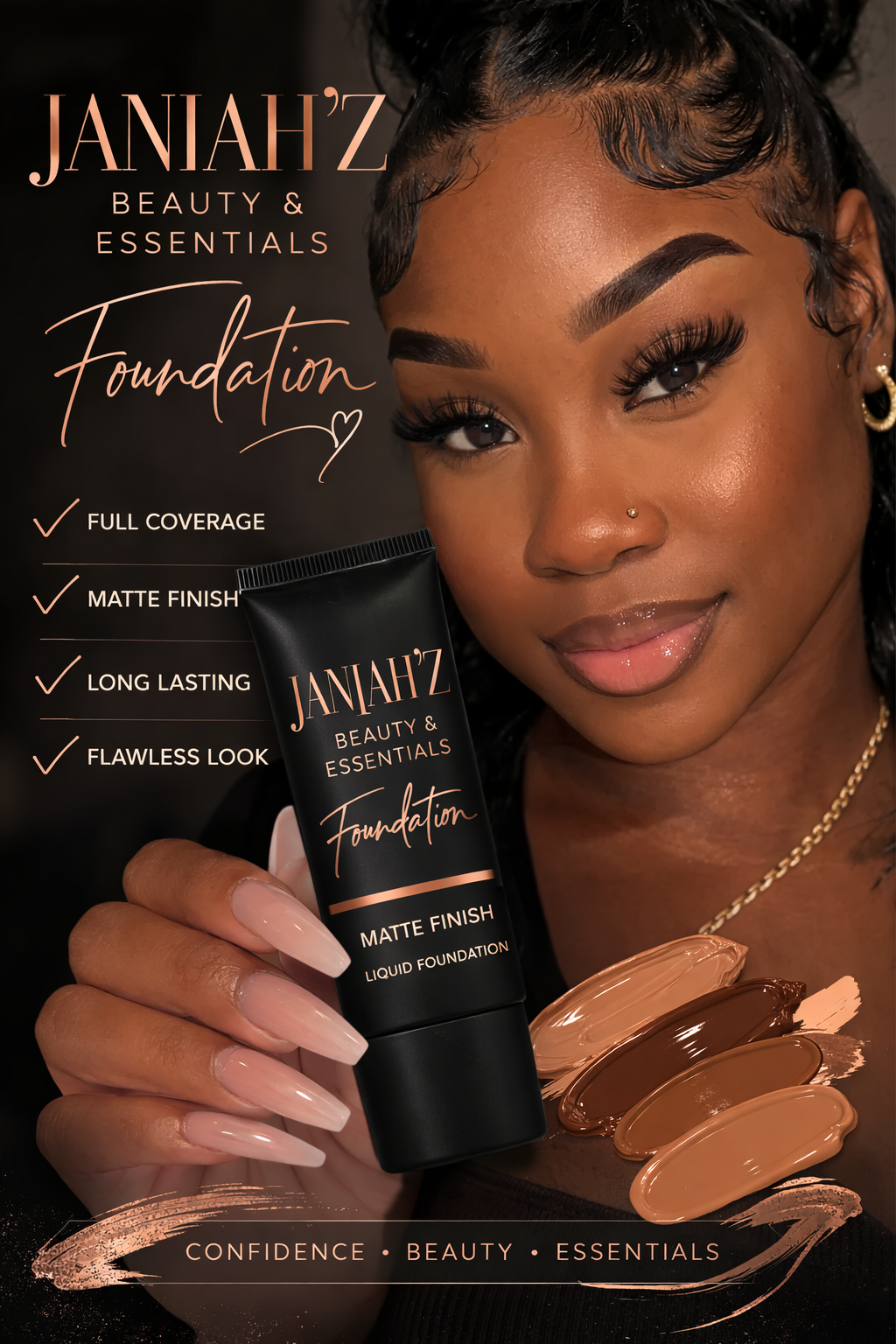 Janiah'z Beauty & Essentials Foundation concealers