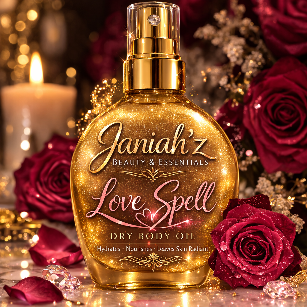 Janiah'z Beauty & Essentials Dry Body Oil Glow