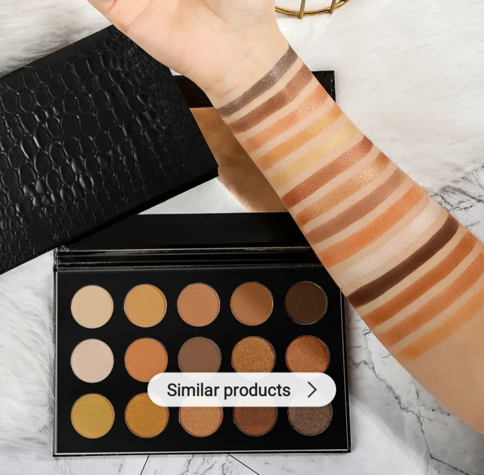 Janiah'z Beauty & Essentials nude eyeshadow pallette
