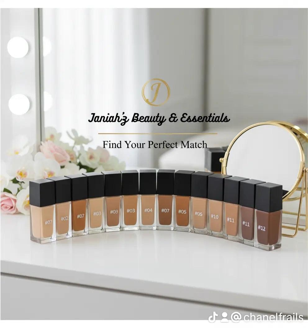 Janiah'z Beauty & Essentials Foundation 1.18 fl