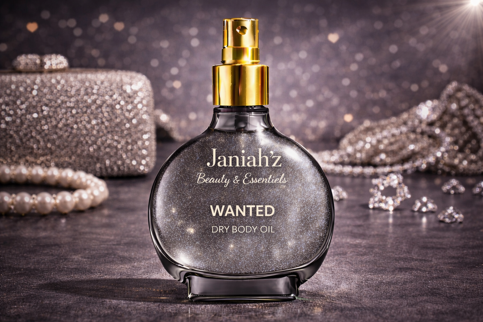 Janiah'z Beauty & Essentials Dry Body Oil Glow