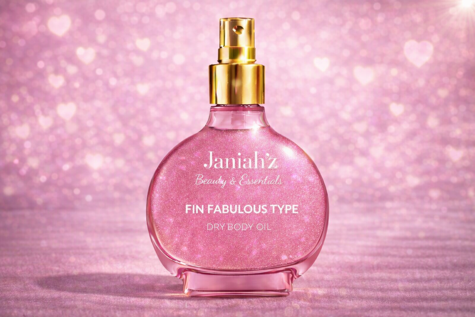 Janiah'z Beauty & Essentials Dry Body Oil Glow