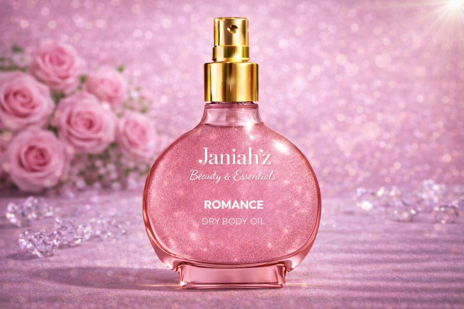 Janiah'z Beauty & Essentials Dry Body Oil Glow