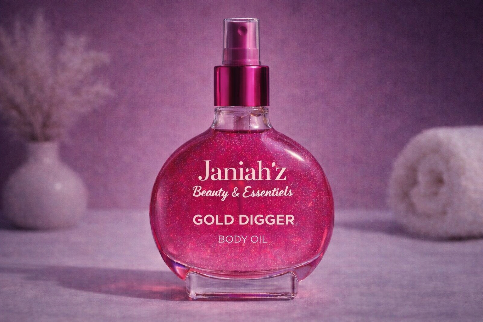 Janiah'z Beauty & Essentials Dry Body Oil Glow