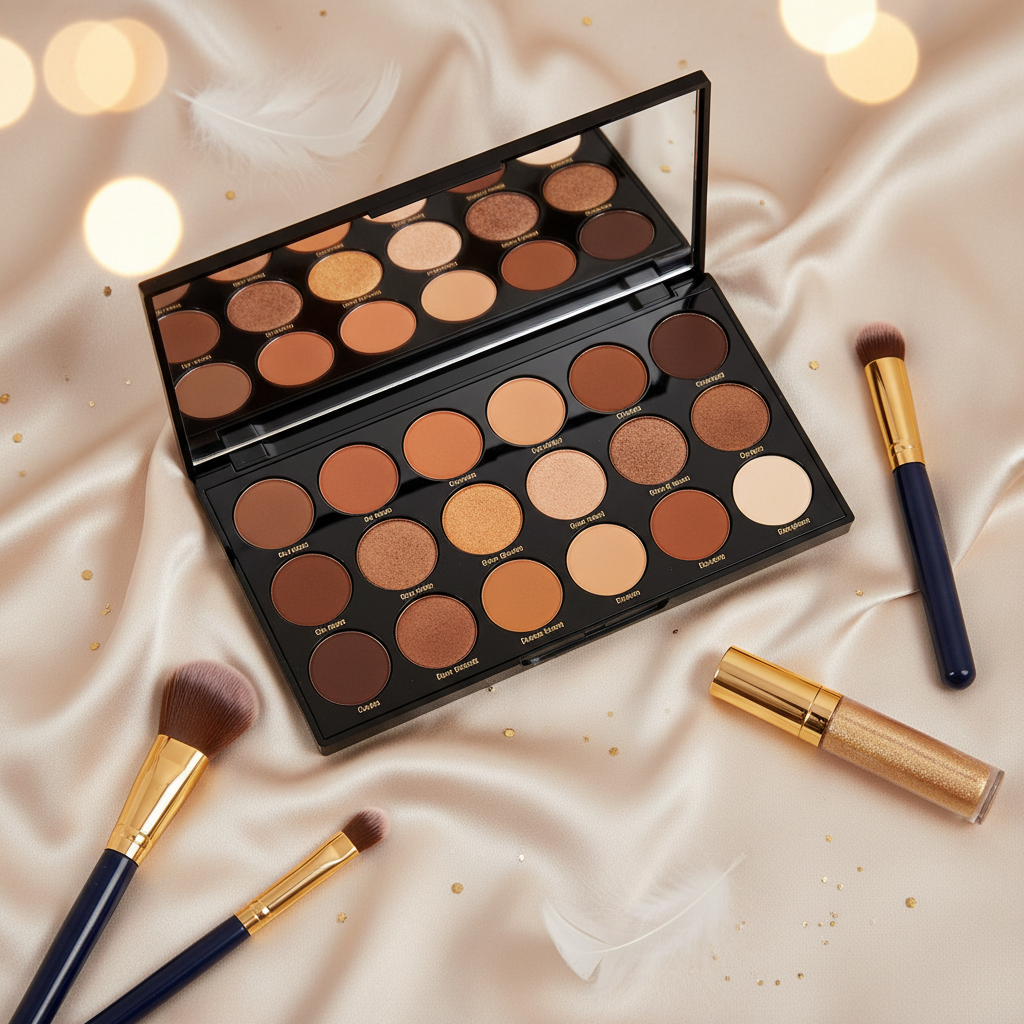 Janiah'z Beauty & Essentials nude eyeshadow pallette