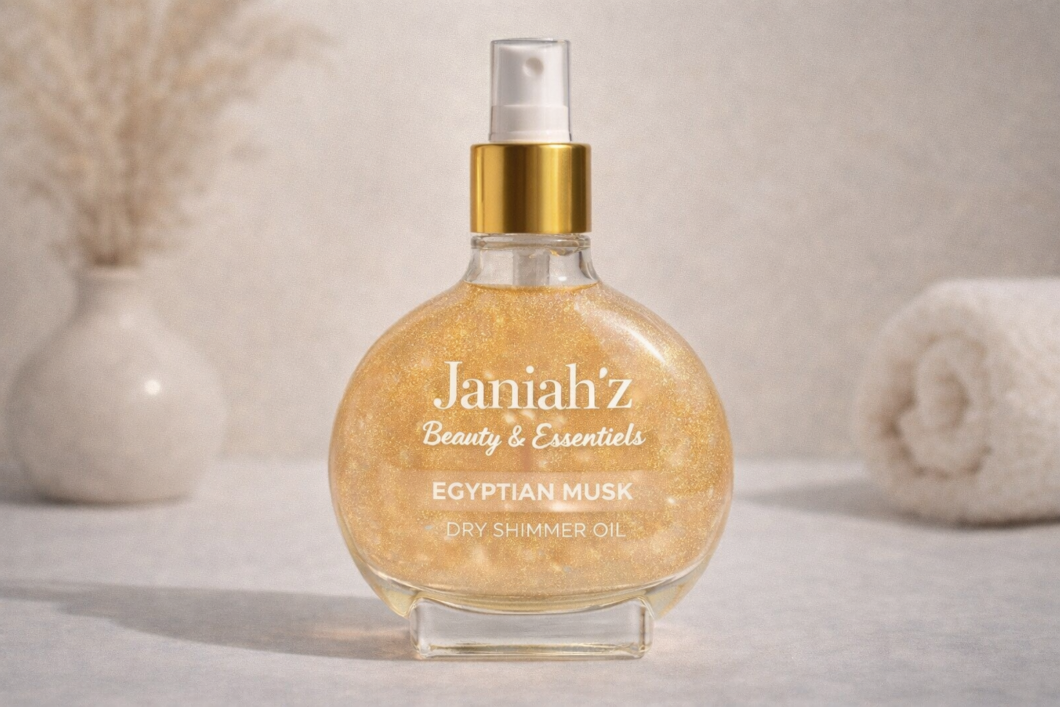 Janiah'z Beauty & Essentials Dry Body Oil Glow