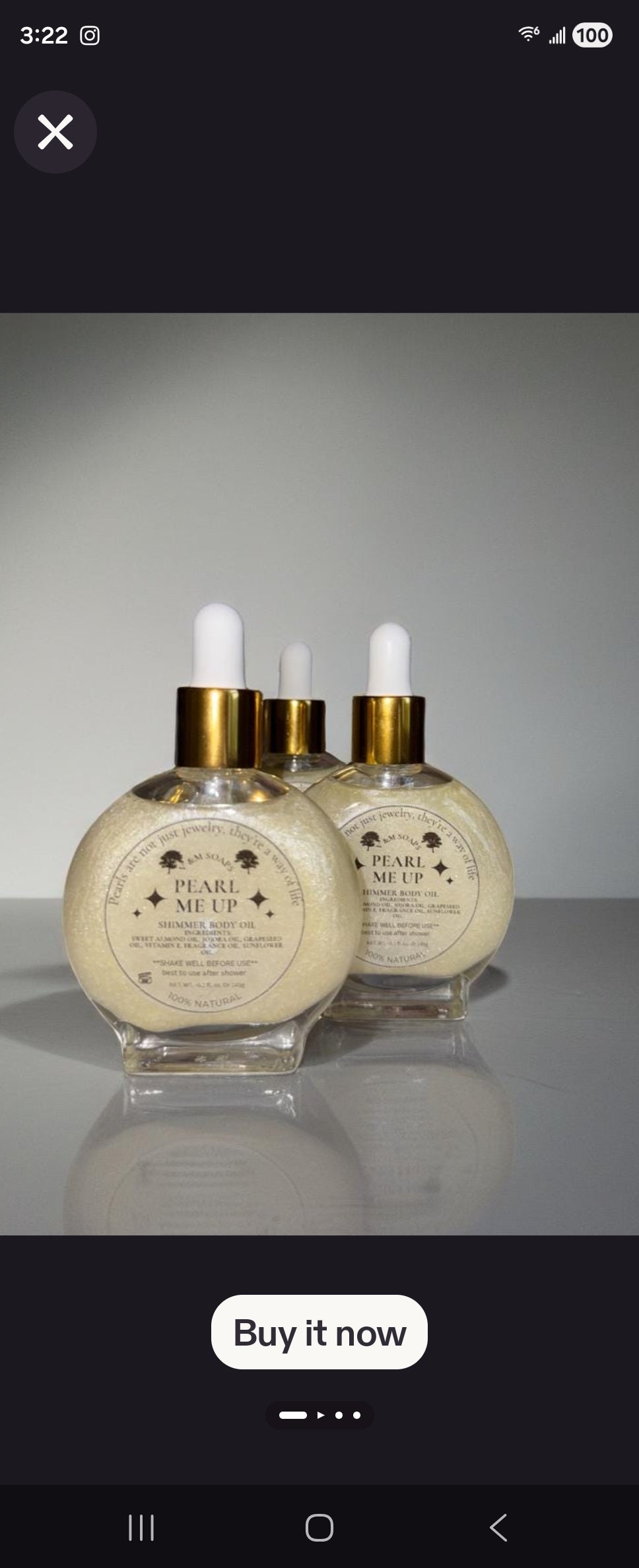Janiah'z Beauty & Essentials Dry Body Oil Glow