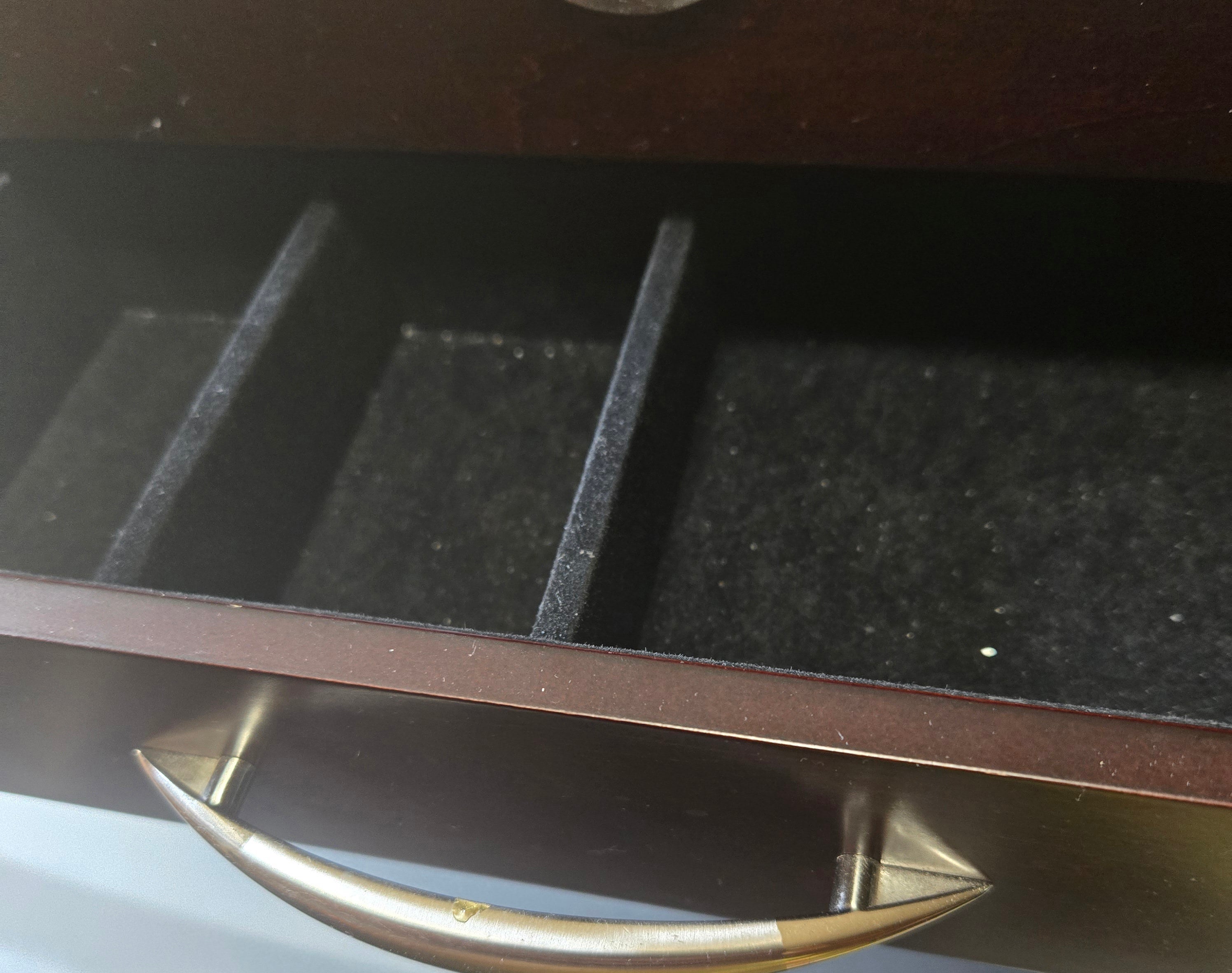 Espresso jewelry box