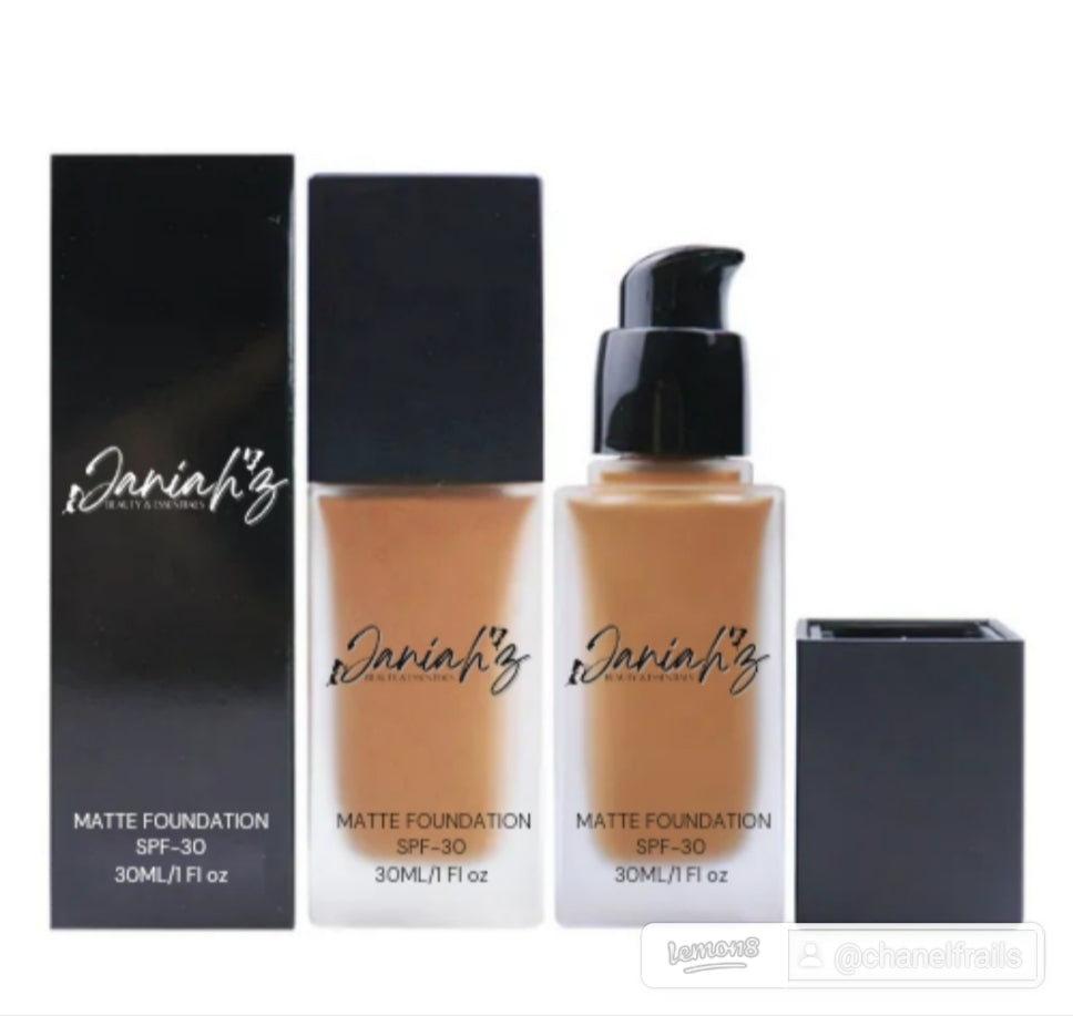 Janiah'z Beauty & Essentials Foundation 1.18 fl