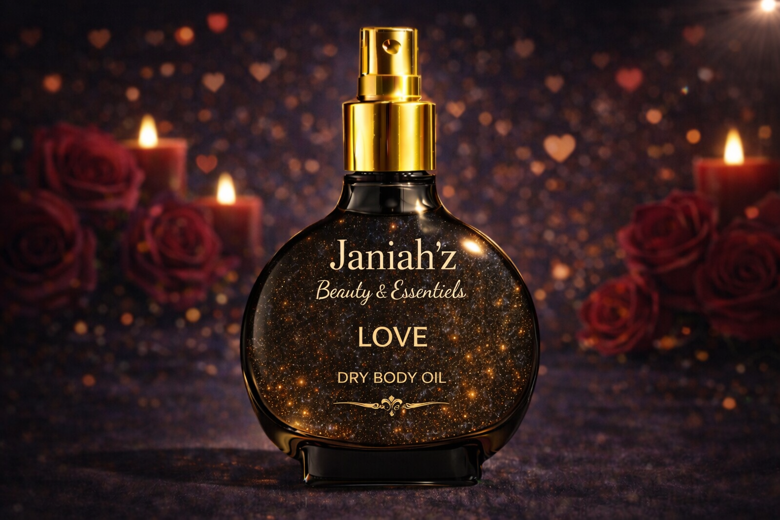 Janiah'z Beauty & Essentials Dry Body Oil Glow